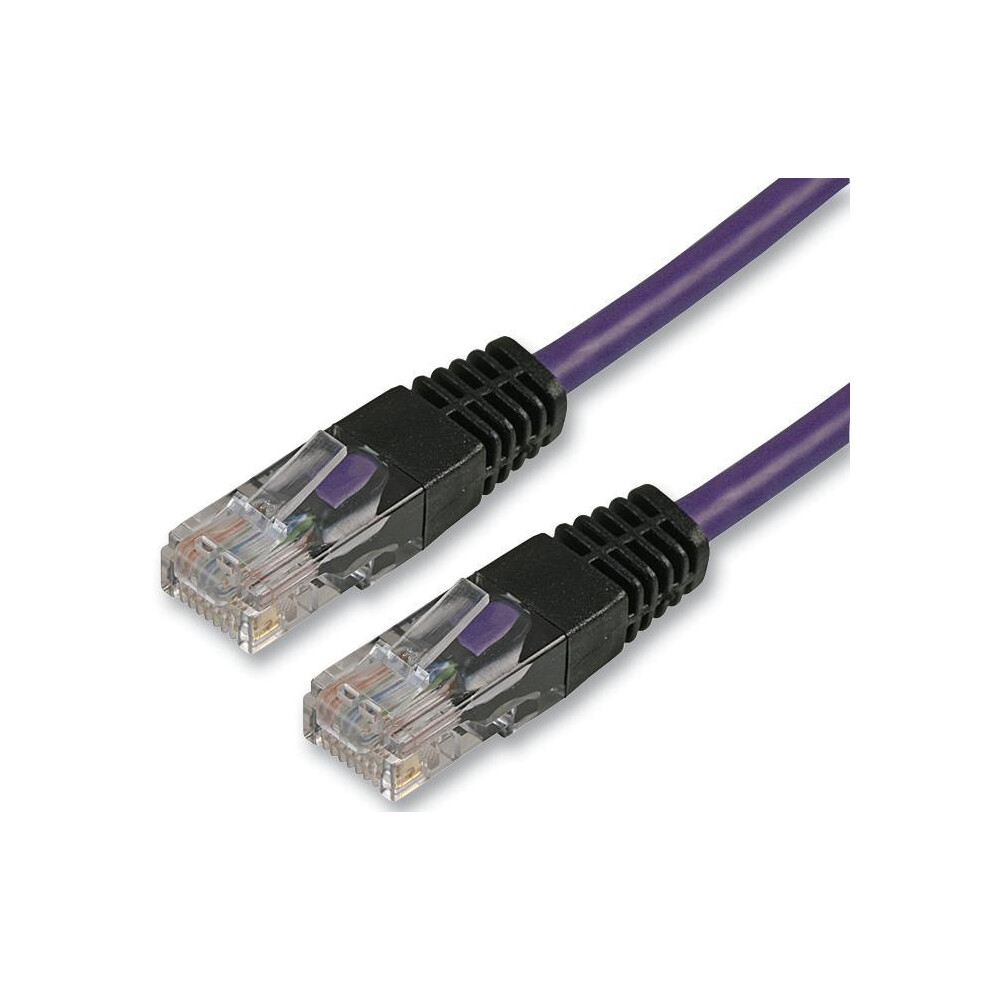 Pro Signal - 1M Violet Cat5e Crossover Lead 3341834112154