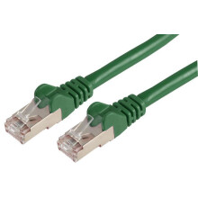 PRO SIGNAL - 5m Green Cat6a LSOH RJ45 Ethernet Patch Lead
