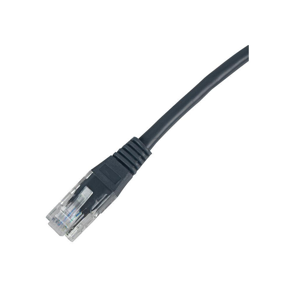 Connectix Cabling Systems - 1M Cat5e Utp Ethernet Patch Lead Black 3341834122740