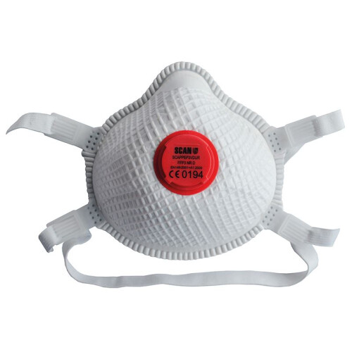 Scan - Moulded Valved Masks FFP3 with Mesh (Pack 2)