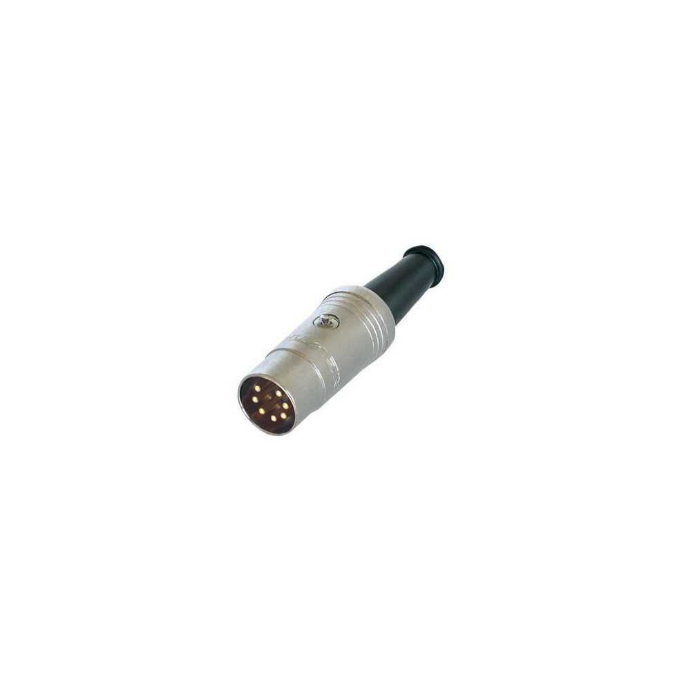 Rean - 7 Pin Din Plug With Rubber Strain Relief 642610979958