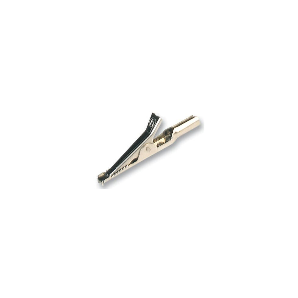 Hirschmann Test And Measurement - 10Mm Nickel-Plated Steel Crocodile Clip 3561164182041