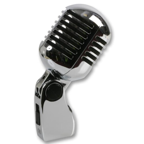PULSE - Retro 50's Style Chrome Microphone