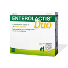 Enterolactis Duo, 20 sach rebalances the intestinal flora; prebiotic,