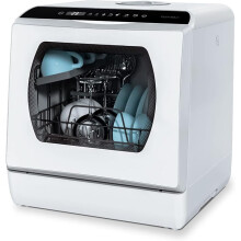 Hermitlux Table Top Dishwasher, 4 Place Settings, 5L Water Tank