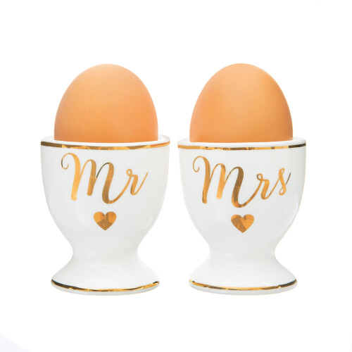 Sass & Belle Porcelain His & Hers Egg Cups