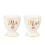 Sass & Belle Porcelain His & Hers Egg Cups 2
