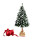 Elegant Artificial Christmas Tree on Real Pine Trunk - Holiday Decor 2