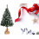 Elegant Artificial Christmas Tree on Real Pine Trunk - Holiday Decor 5