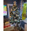 Elegant Artificial Christmas Tree on Real Pine Trunk - Holiday Decor 6