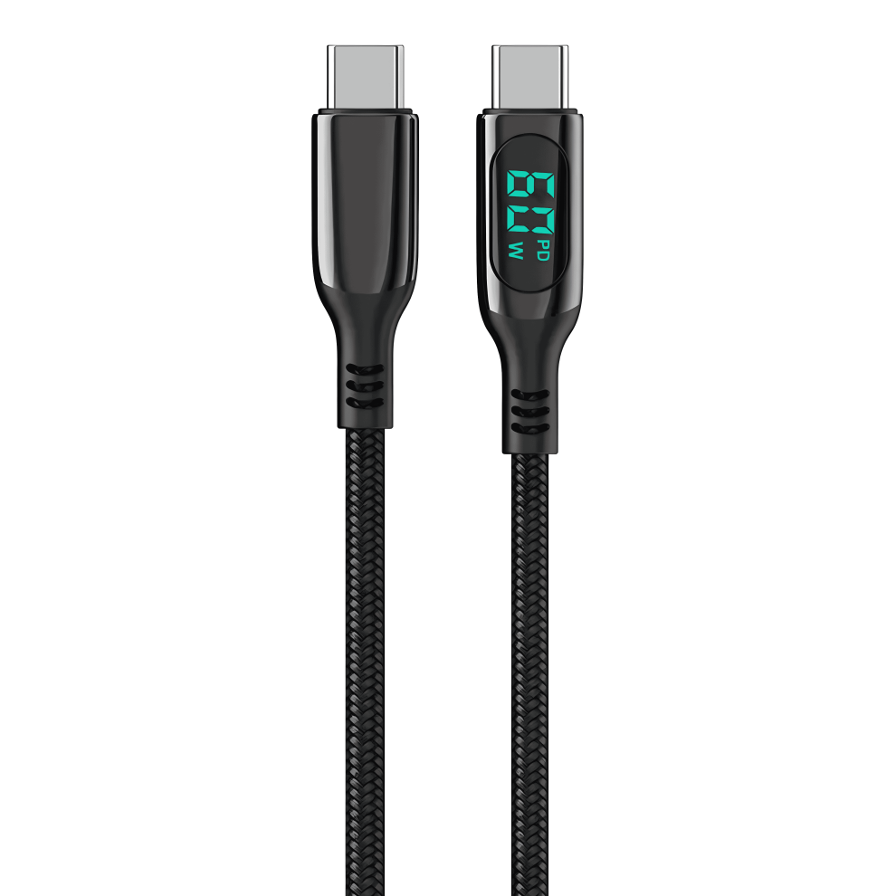 100w Type c to Type c super-fast charging usb 2 mtr cable with Display-image-OPC-PFCMVXF-NEW
