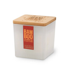 Heart & Home Bamboo Large Jar Candle - Spiced Apple & Cinnamon