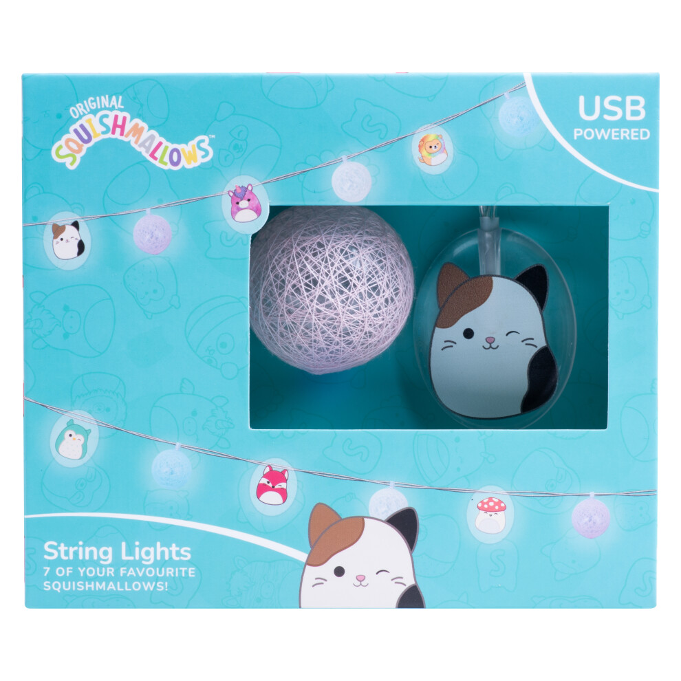 Fizz Creations Squishmallows String Lights | Officially Licensed