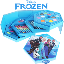 Frozen 46 pcs colouring crayon pen art set for kids