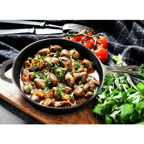 KICHLY Pre Seasoned Cast Iron Pan Combo Cooker (1) 2