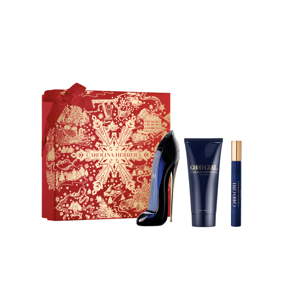 Carolina Herrera  80ml EDP,100ml BL & 10ml Travel Spray 2024 Gift Set