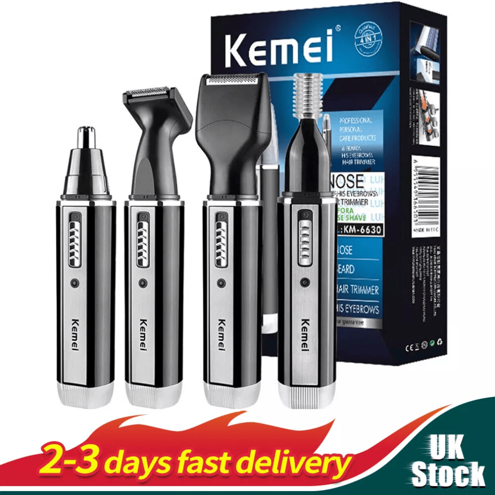 4 In 1 Electric Hair Beard Eyebrow Ear Nose Shaver Trimmer Rechargeabl