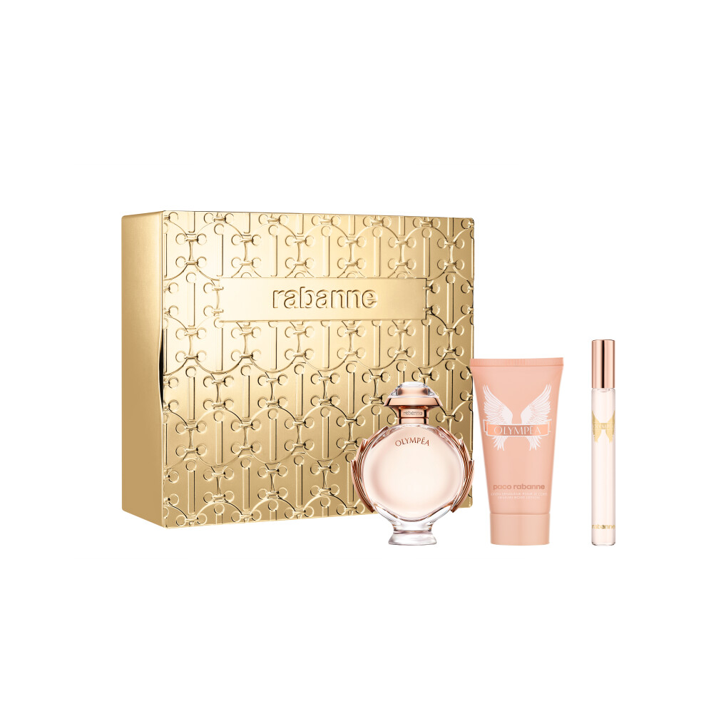 Photos - Women's Fragrance Paco Rabanne Rabanne 50ml EDP, 75ml Body Lotion & 10ml Travel Spray Gift Set 