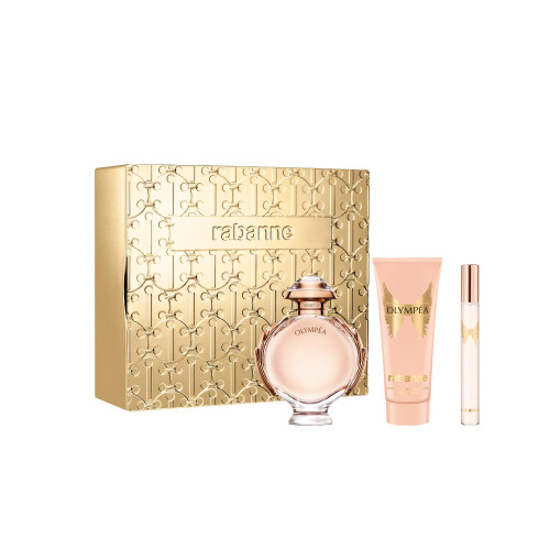 Paco Rabanne Paco Rabanne Olympea Eau De Parfum Spray 80ml Set 3 Pieces