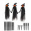 3PCS Halloween Light-Up Witches Ghost Pumpkin Decoration Voice Control 1
