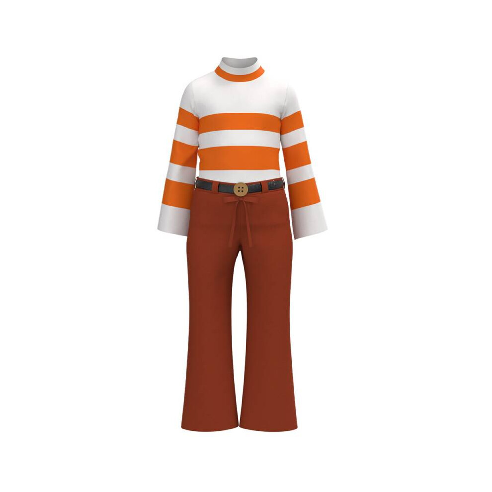 Sloert (Anxiety, 130 Child) Insideout2 Cosplay Set Fashion Halloween Party Dress Role Play Costume Supplies Not,Specified