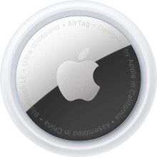 Apple AirTag. Track your keys, wallet, luggage, backpack. Replaceable battery. Water-resistant. One-tap set up with iPhone or iPad