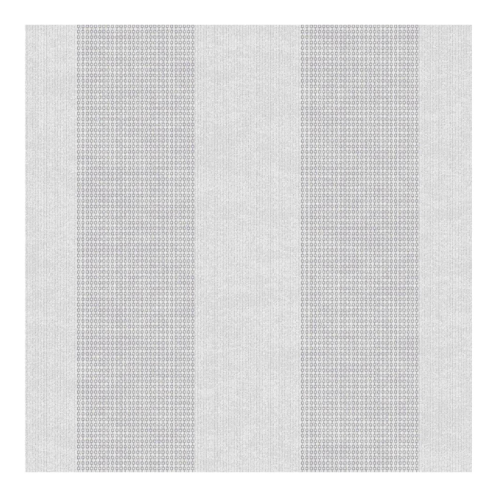 Boutique Lucinda Silver Textured Effect Stripped Wallpaper