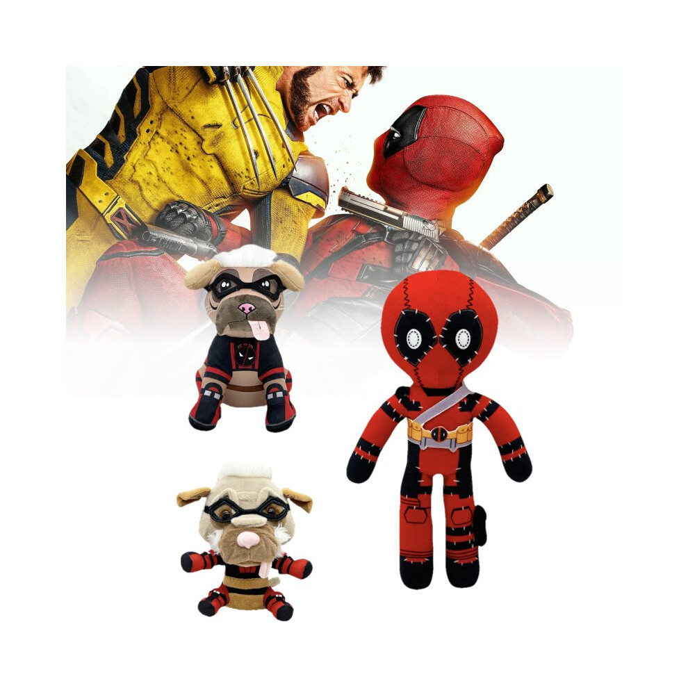 Deadpool And Wolverine Plush Toy Marvel's Deadpool Wolverine