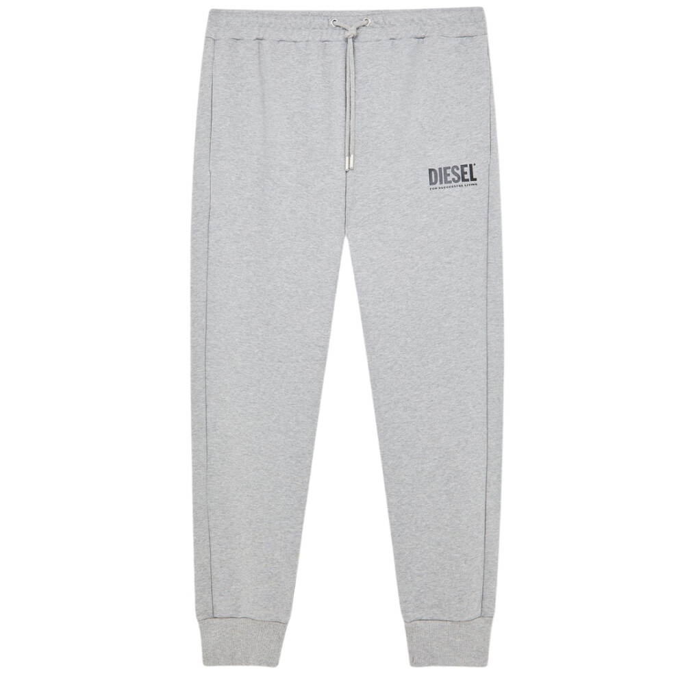(S) Diesel Small Logo Grey Sweat Pants