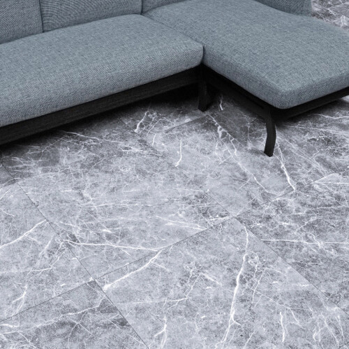 Living And Home (#3) 24Pcs Square Self Adhesive Stone Effect Floor Tiles 2