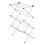 Living And Home Foldable Clothes Drying Rack Clothes Airer 3