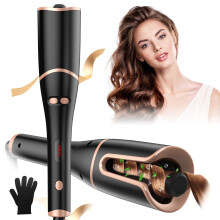 Automatic Hair Curler Stick Professional Rotating Electric Ceramic Temperature Adjustable Anion Fast Heating Styling Curler