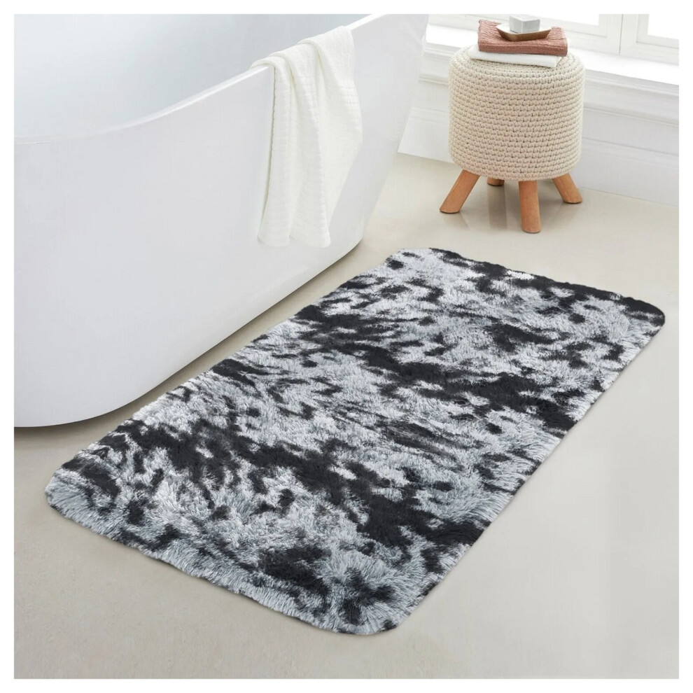 (DARK GREY, 50X80 CM) Extra Large Rugs Fluffy Shaggy Living Room Rug