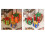 (Rainbow) 3PCS Christmas Gift Box Decoration Light Up LED Presents Ornaments 12