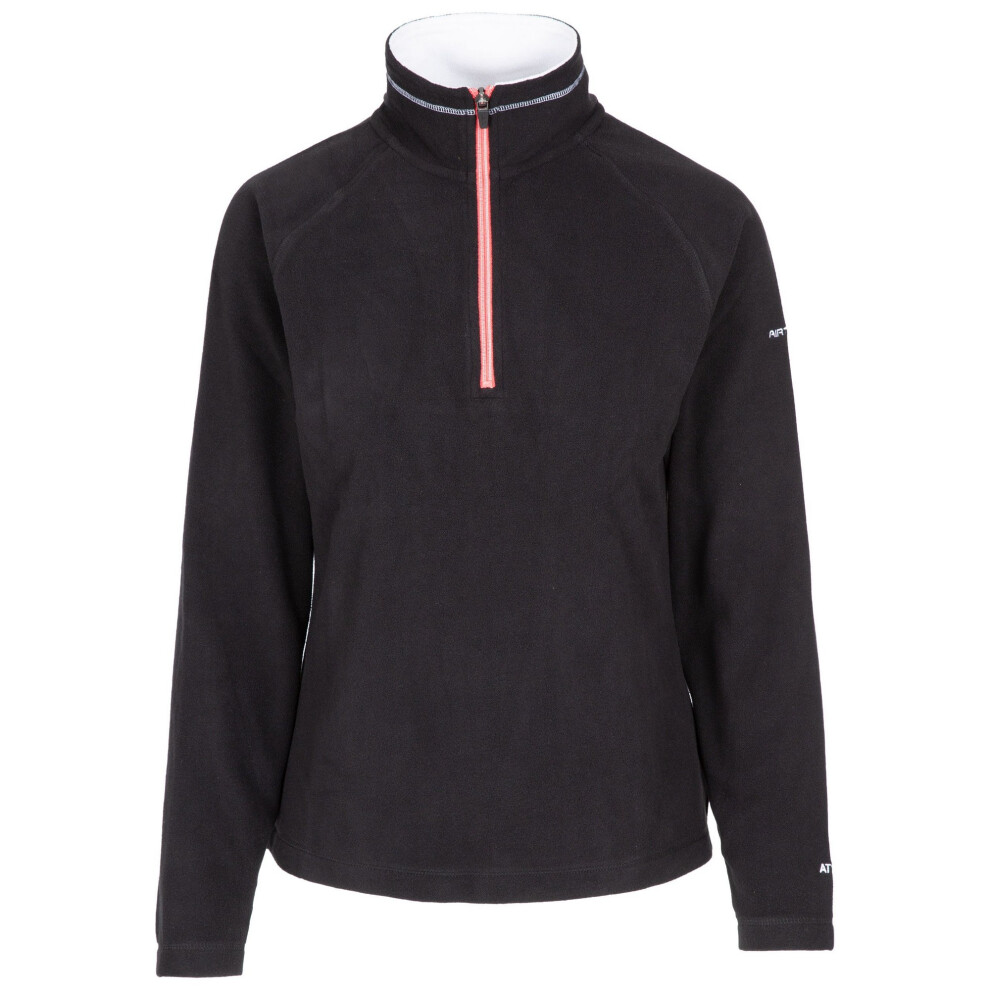 (XL, Black/White) Trespass Womens/Ladies Skylar Fleece Top