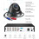 ZOSI CCTV Camera 1080P 8CH DVR 1TB Home Surveillance Security System 9
