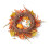 Living And Home Halloween Artificial Pumpkin Maple Leaves Wreath 4