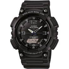 Montre homme Casio AQ-S810W-1A2VDF à énergie solaire, analogique-numérique