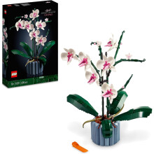 LEGO 10311 Icons Orchid Artificial Plant Building Set with Flowers