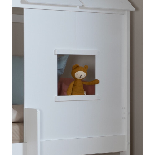 Noa and Nani Luka Treehouse Midsleeper Bed in Classic White 1