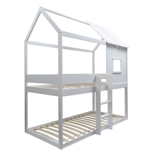 Noa and Nani Luka Treehouse Midsleeper Bed in Classic White 2