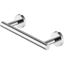 KES Small Towel Rail 23CM Bathroom Hand Towel Holder Kitchen Dish Cloths Hanger SUS304 Stainless Steel RUSTPROOF Wall Mounted Polished Steel