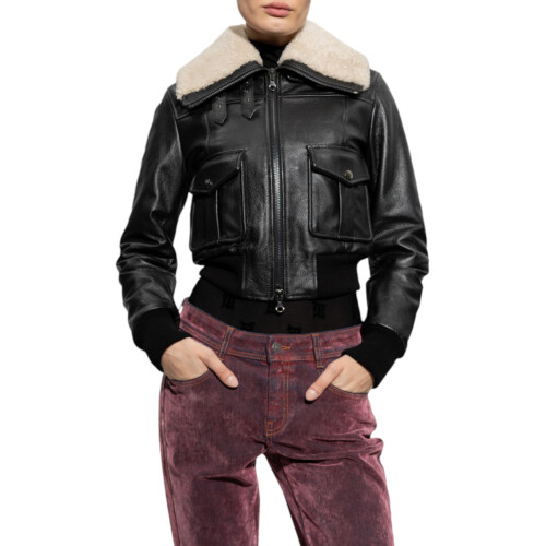 Diesel (L) DIESEL L-ISEK Womens Leather Jacket