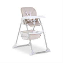 Hauck Sit N Fold Highchair Compact Folding Lightweight Suitable -Beige