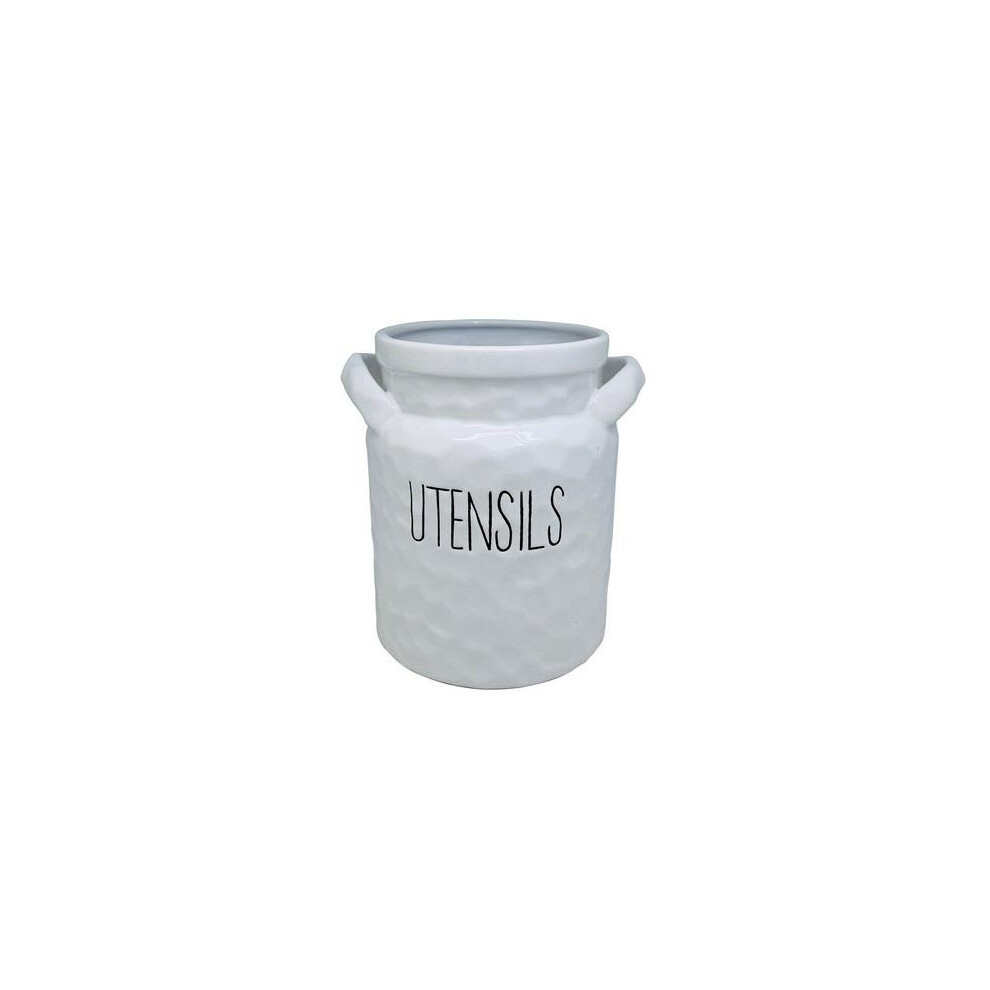 Apollo Dimples Utensil Jumbo Pot Stylish Ceramic Storage Dimple Effect And Utensils Debossed