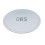 Dimples Cheese Plate 21cm Elegant Ceramic Dimple Effect and Cheese Debossed 1