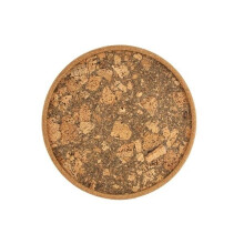 Cork Tray Round 36cm Natural Cork Serving Tray Stylish and Durable for Home Use