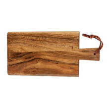 Acacia Bar Board 29x14 Elegant & Versatile Wood Board for Drinks and Appetizers