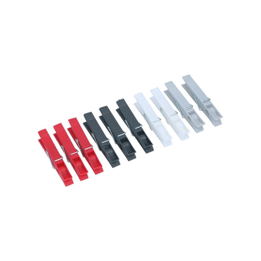 Edco Clothes Pegs 30Pcs Durable Plastic For Secure Laundry Hanging Medium