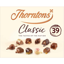 Thorntons Classic Collection Chocolate Hamper Gift Box Christmas Chocolate Gift Celebration  Assorted Milk White and Dark Chocolates Pack of 1 x 449g